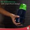 Nutri-Cup Portable Blender | USB Charging | Smoothie maker | SS Blades | Battery Operated Rechargeable Blender | 300ml | Compact Size | Blue - Image 4