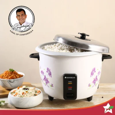 Nutri Cook Rice Cooker with Single Bowl, 1.8 Litres, 2 Years Warranty - Image 4