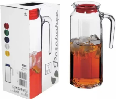PASABAHCE 1 L Glass Water Jug