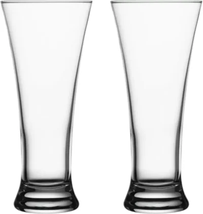 PASABAHCE (Pack of 2) 1016631GP2 Glass Set Beer Glass  (320 ml, Glass, Clear) - Image 3