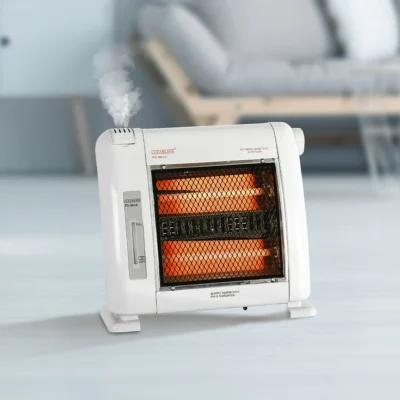 Quartz tube heater with fan & humidifier