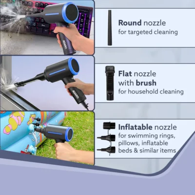 Compressed Air Duster, AD1719, Air Blower, Black - Image 5