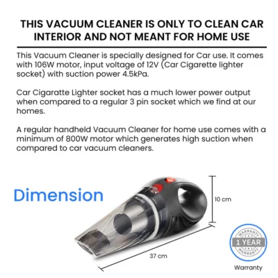 Car Vacuum Cleaner CV1077 - Image 6