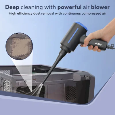 Compressed Air Duster, AD1719, Air Blower, Black - Image 3