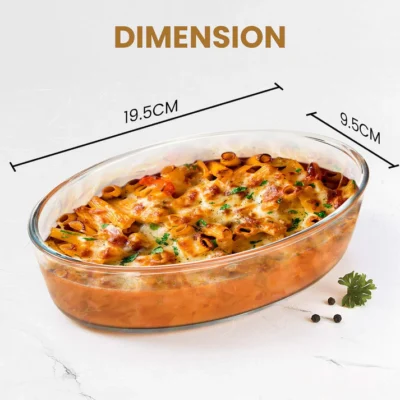 Elite Glass Baking Tray - 1600ml - Image 2