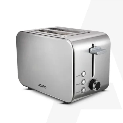 GRAND 2 Slice Stainless Steel Pop Up Toaster-850W