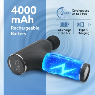 Galaxy Gun Massager ,Black - Image 2