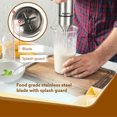 Grand 1000 Watts Hand Blender With Chopper - Image 2