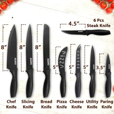 Grand 17 Pcs Kitchen Knifes Set - Image 3