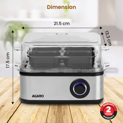 Grand Egg Boiler And Poacher - 500W, Silver - Image 2