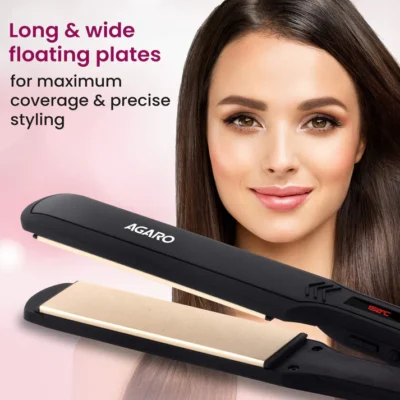 HS1947 Hair Straightener - Black - Image 5