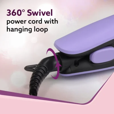 Hair Straightener, Keratin Infused Ceramic Coated Plates, Fast Heating, PTC Heating, Hair Straightening, Hair Styling For Women, Blue, HS1917 - Image 5