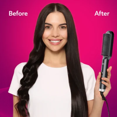 Hair Straightening Brush HSB2107 - Image 5