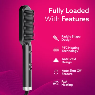 Hair Straightening Brush HSB2107 - Image 2