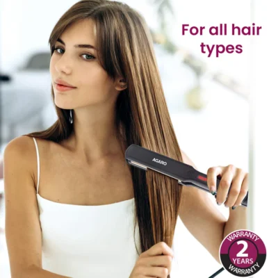 HS1947 Hair Straightener - Black - Image 2