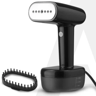 Icon Handheld Garment Steamer, Horizontal & Vertical Use, Fast Heat, Ceramic Coated Steam Nozzle, 1800W, 260 ML Water Tank, Detachable Fabric Brush