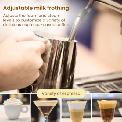 Imperial Espresso Coffee Maker -1100W - Image 4
