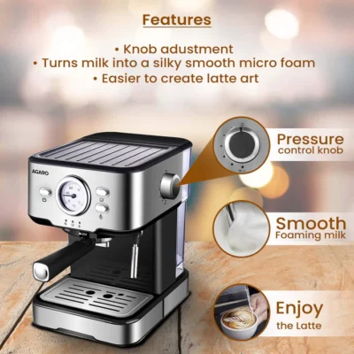 Imperial Espresso Coffee Maker -1100W - Image 3