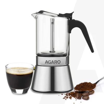Imperial Moka Pot - 240 ML - Silver