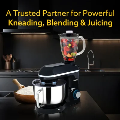 Imperial Stand Mixer, 1400W - Black - Image 5