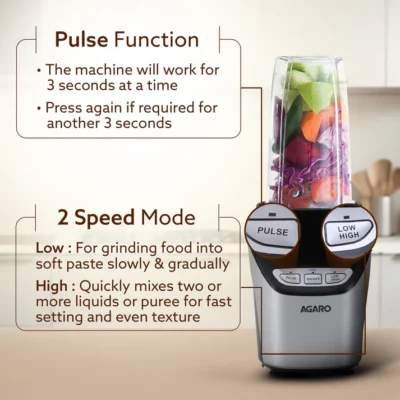Marvel Nutri Blender - 1000W - Image 4
