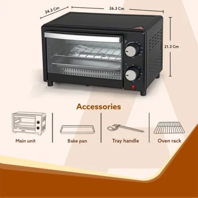 Marvel OTG - 9L - Black | Best OTG Oven Under 2000 in India - Image 4
