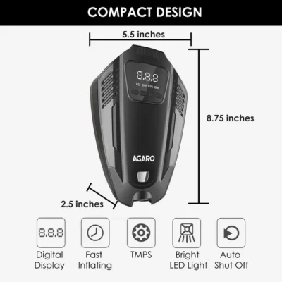 PRIMO Digital Tyre Inflator 120W - Image 4