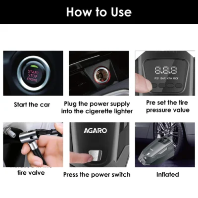 PRIMO Digital Tyre Inflator 120W - Image 6