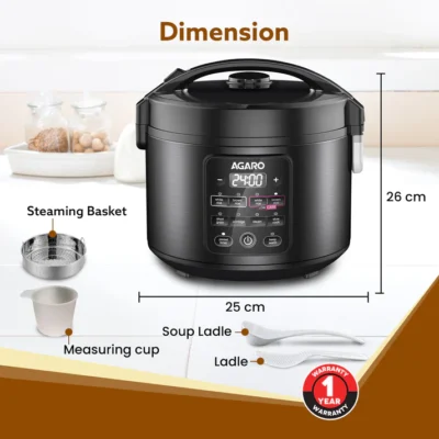 REGAL Electric Rice Cooker 3L - Image 3