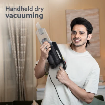 REGAL Lite Hand Held Vacuum Cleaner, 700W,For Home Use, Dry Vacuuming, 15 Kpa Suction Power, Lightweight & Durable Body, Small/Mini Size ( Black) - Image 5