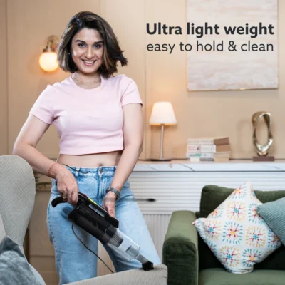 REGAL Lite Hand Held Vacuum Cleaner, 700W,For Home Use, Dry Vacuuming, 15 Kpa Suction Power, Lightweight & Durable Body, Small/Mini Size ( Black) - Image 3