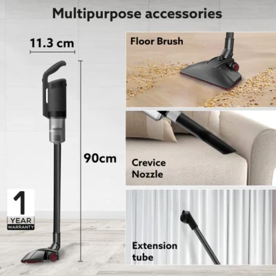 REGAL Lite Plus Hand Held Vacuum Cleaner, Handheld & Stick, 700W, Dry Vacuuming, 15 Kpa Suction Power - Image 5