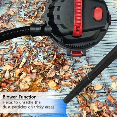 Rapid Vacuum Cleaner,1000W,Wet&Dry,for Home, Plastic Body,Red,10 Liter, Cartridge - Image 3