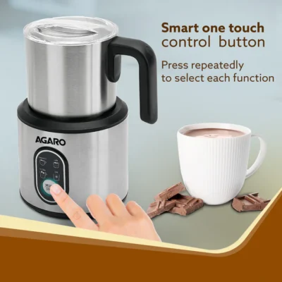 Regal Milk Frother for Coffee, 4 in 1 Electric Detachable Milk Frother and Heater - Image 2