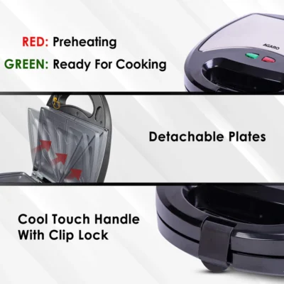 Regal Sandwich Maker 750W - Image 4