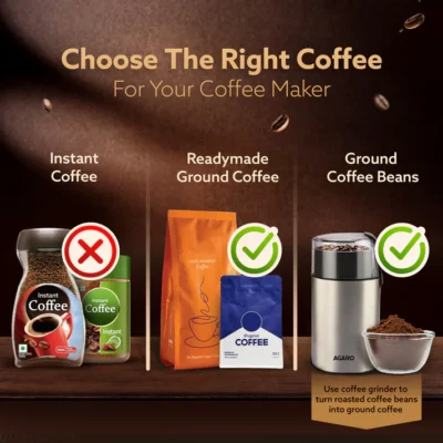 Regency Espresso Coffee Maker - 1350W - White - Image 5