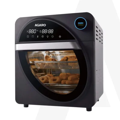 Royal Air Fryer For Home, 14.5L, Rotisserie Convection Oven, 1700W, Electric Oven, 25 Preset Menu, Digital Display, Touch Control, Dark Grey