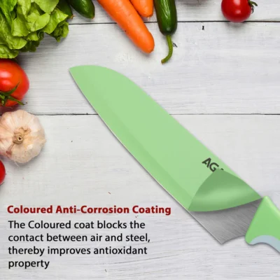 Royal Knife Set of 6pcs SS Multi Color - Image 5