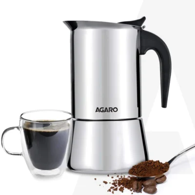 Royal Moka Pot - 200 ML - Black