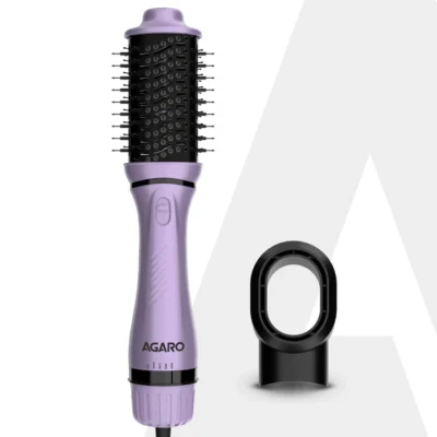 Hair Dryer and Volumizer Brush HV2179 Lite, 1200W Motor, Ceramic Coated Surface, Hair Dryer and Straightener Combo to Straighten, Dry & Volumize your Hair, Hot Air Hair Dryer for Women