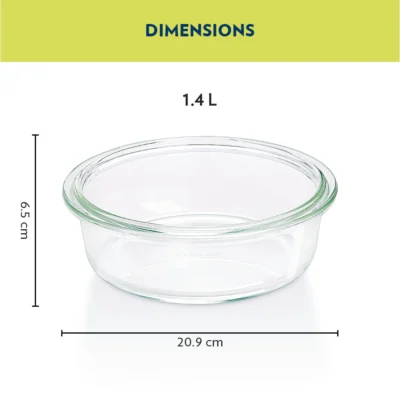 Borosil Round Cake Dish - Image 2