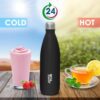 Alpha Thermosteel Insulated Flask Water Bottle Black 1000ml - Image 3