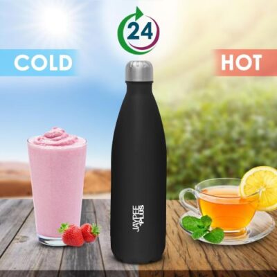 Alpha Thermosteel Insulated Flask Water Bottle Black 1000ml - Image 3