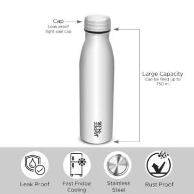 Stainless Steel Water Bottle Leak Proof 750 ml - Image 3