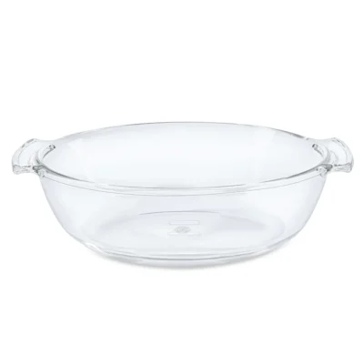 Borosil Deep Oval Casserole w Handle - Image 2