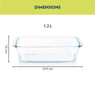 Borosil Loaf Baking Dish - Image 4