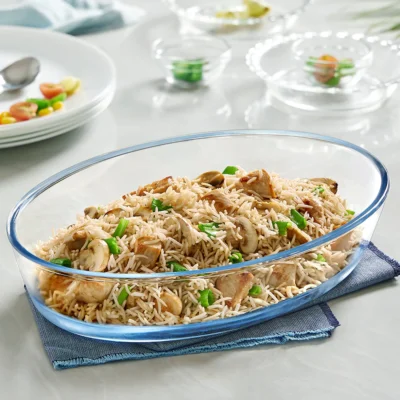 Borosil Oval Baking Dish - Image 5