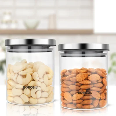 Borosil Classic Storage Jar Oven, Micro, Fridge Safe