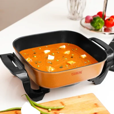 Multi-Functional Electric Pan - Make Curries/Pizza/Fry Vegetables and more - Image 4