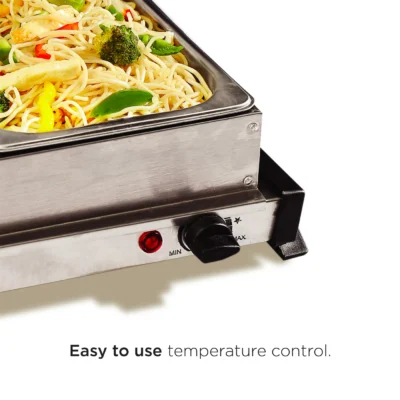 Food Warmer Cum Buffet Server (4 Pan - 2x2.5L and 2x1.25L) - FWBS 02 - Image 3